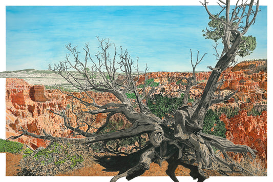Bryce Canyon Watercolor Painting